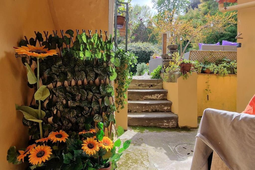Monica Appartamento Con Giardino Al Ponte Vecchio Флоренция Экстерьер фото