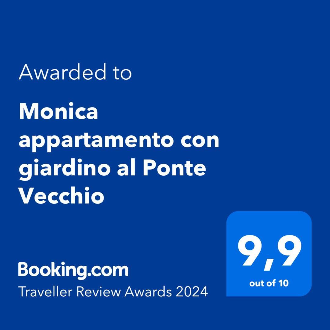 Monica Appartamento Con Giardino Al Ponte Vecchio Флоренция Экстерьер фото